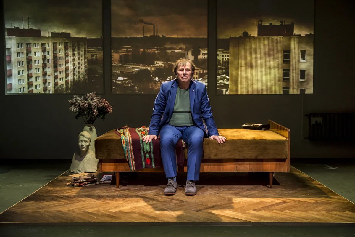 Tajny dziennik Białoszewski Teatr Dramatyczny, fot. Kasia Chmura