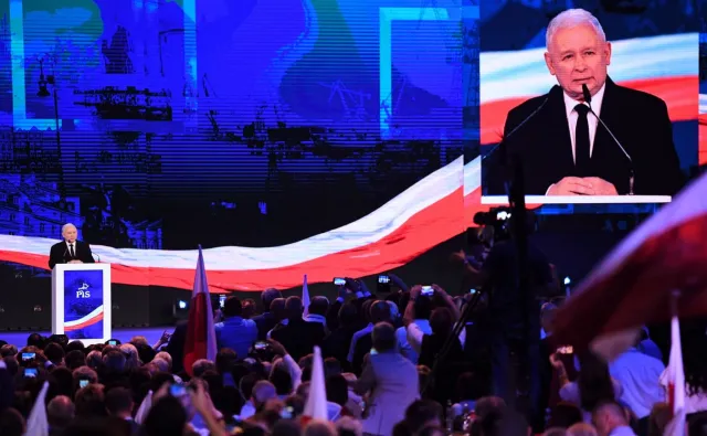 Kaczyński na konwencji: Każda dobra polityka jest trudna. My nie idziemy w tych wyborach po to, by się srożyć i rozliczać