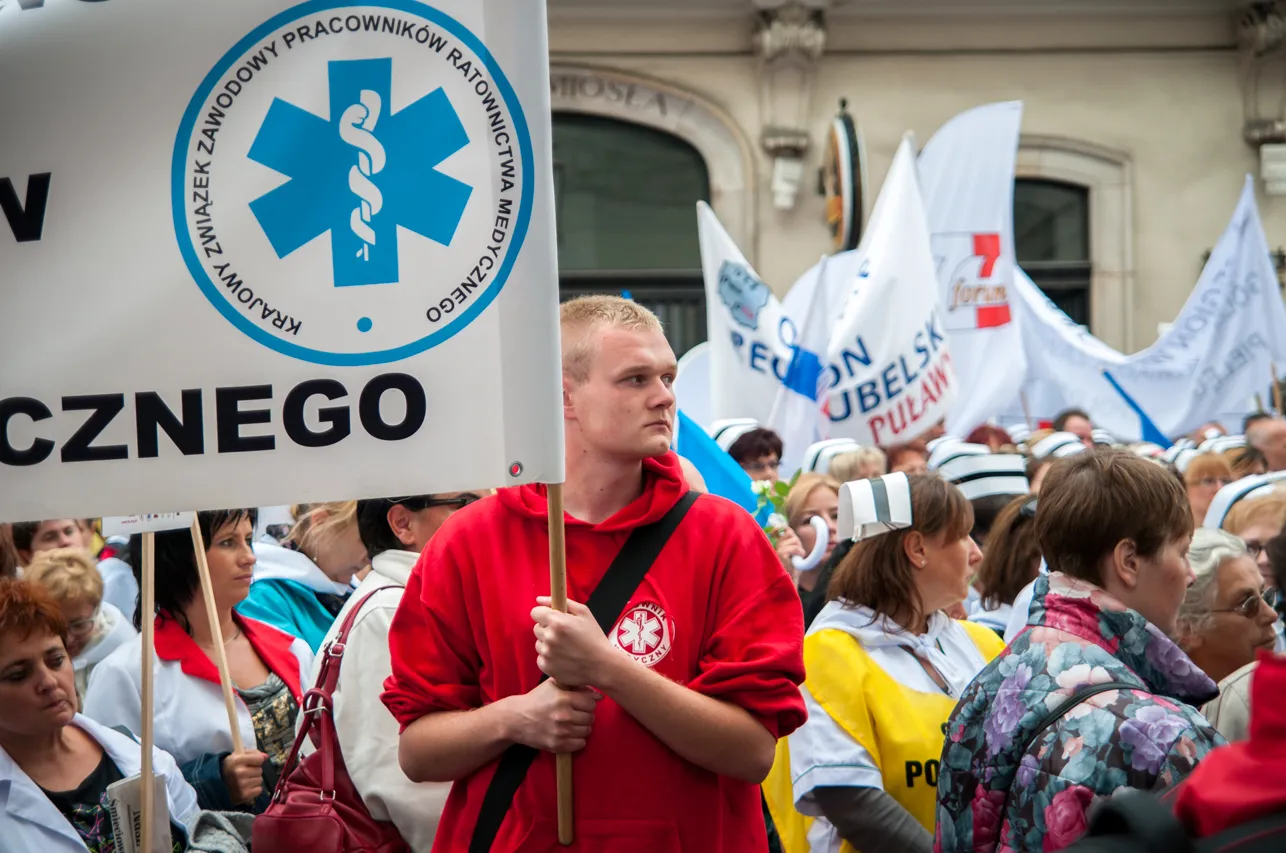 Jesienne protesty w służbie zdrowia coraz bardziej realne