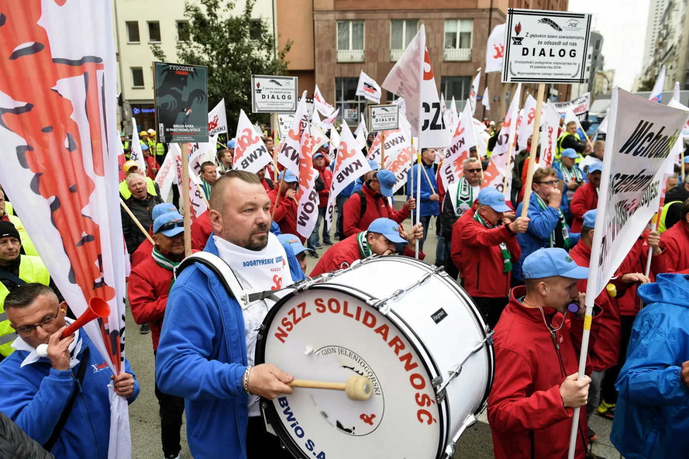 Solidarność przed PGE. Spółka twierdzi, że chciała rozmawiać ze związkowcami