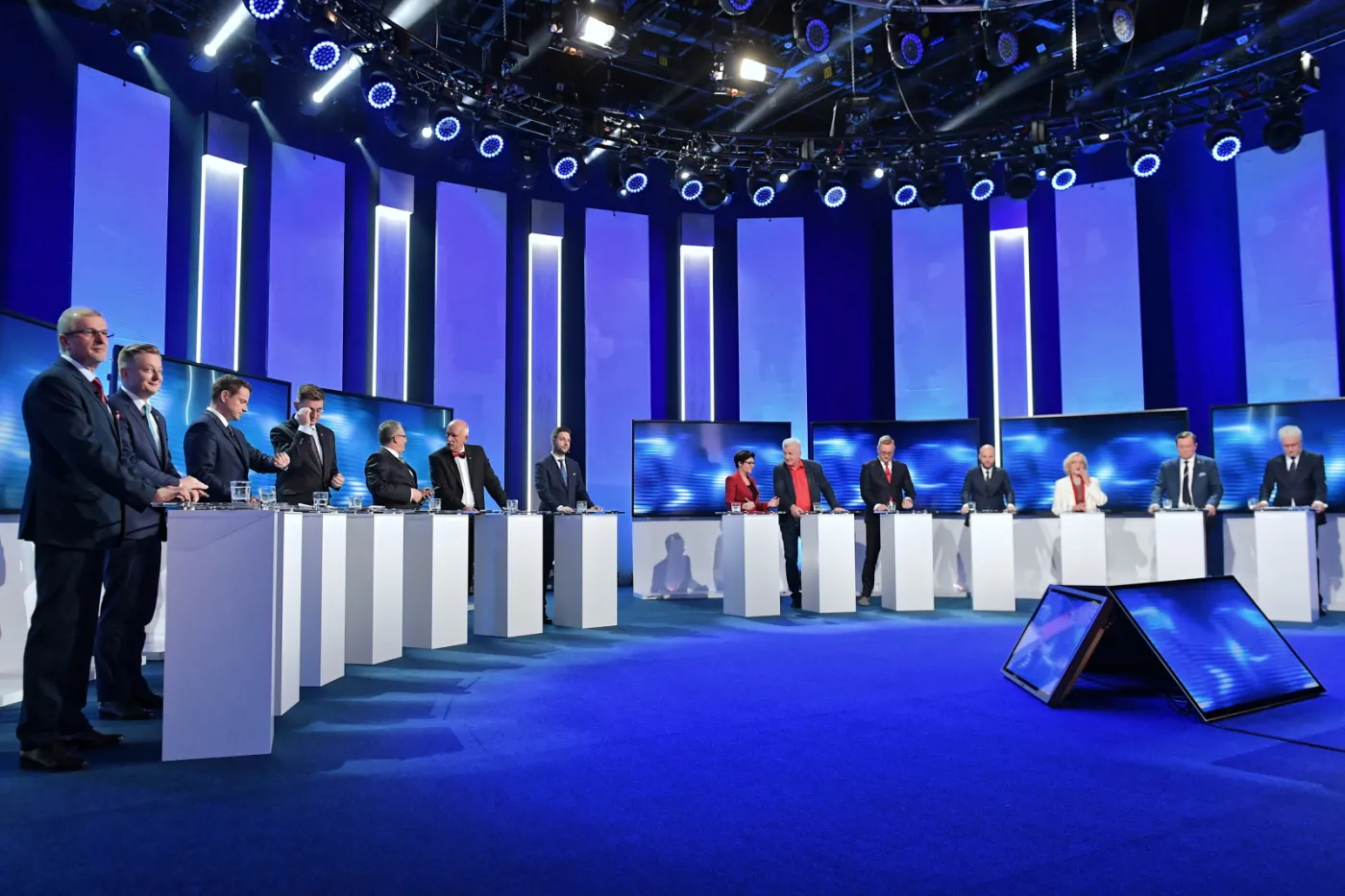 Trwa debata telewizyjna kandydatów na prezydenta Warszawy
