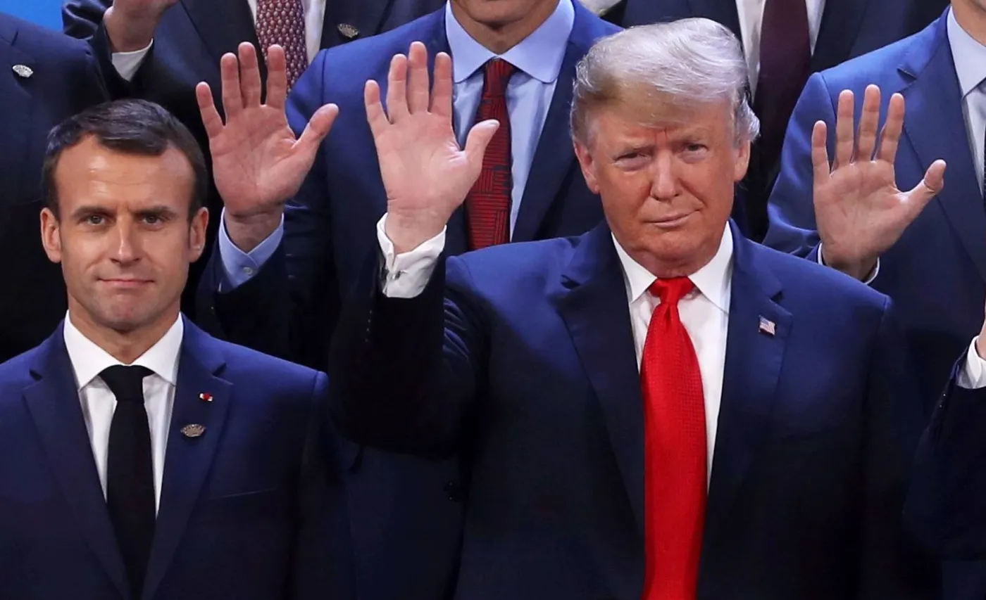 Emmanuel Macron i Donald Trump