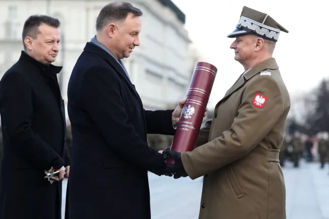 Andrzej Duda, Mariusz Błaszczak, Arkadiusz Szkutnik