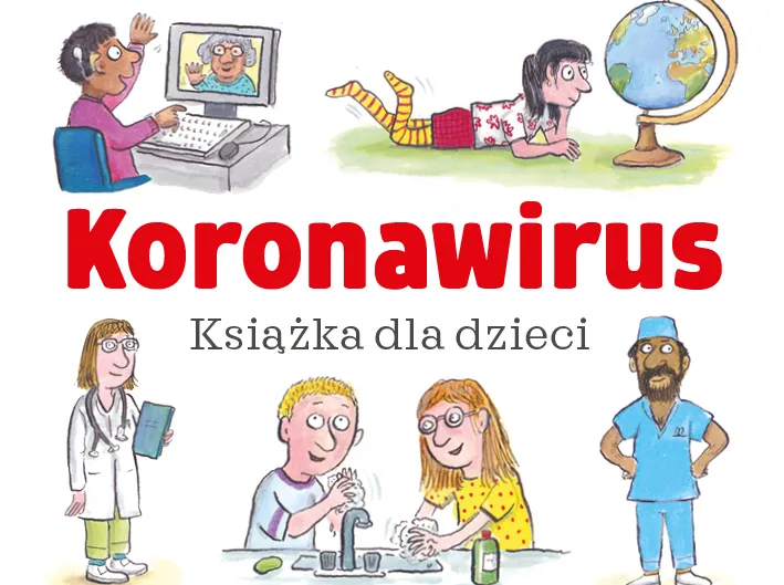 Koronawirus książka dla dzieci poradnia K