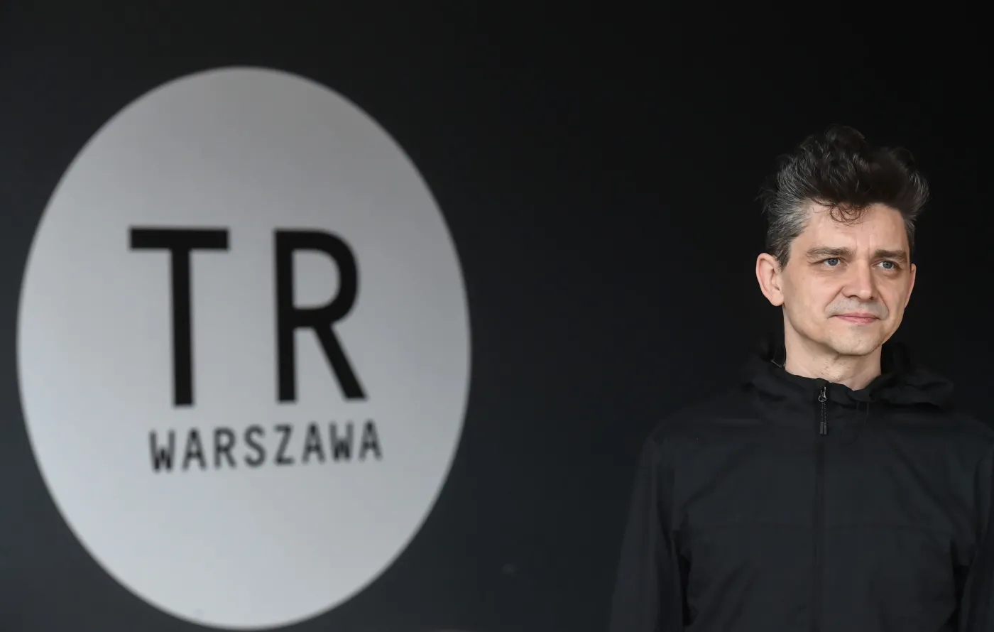  Reżyser Grzegorz Jarzyna podczas pokazu spektaklu "Inni ludzie", fot. Piotr Nowak