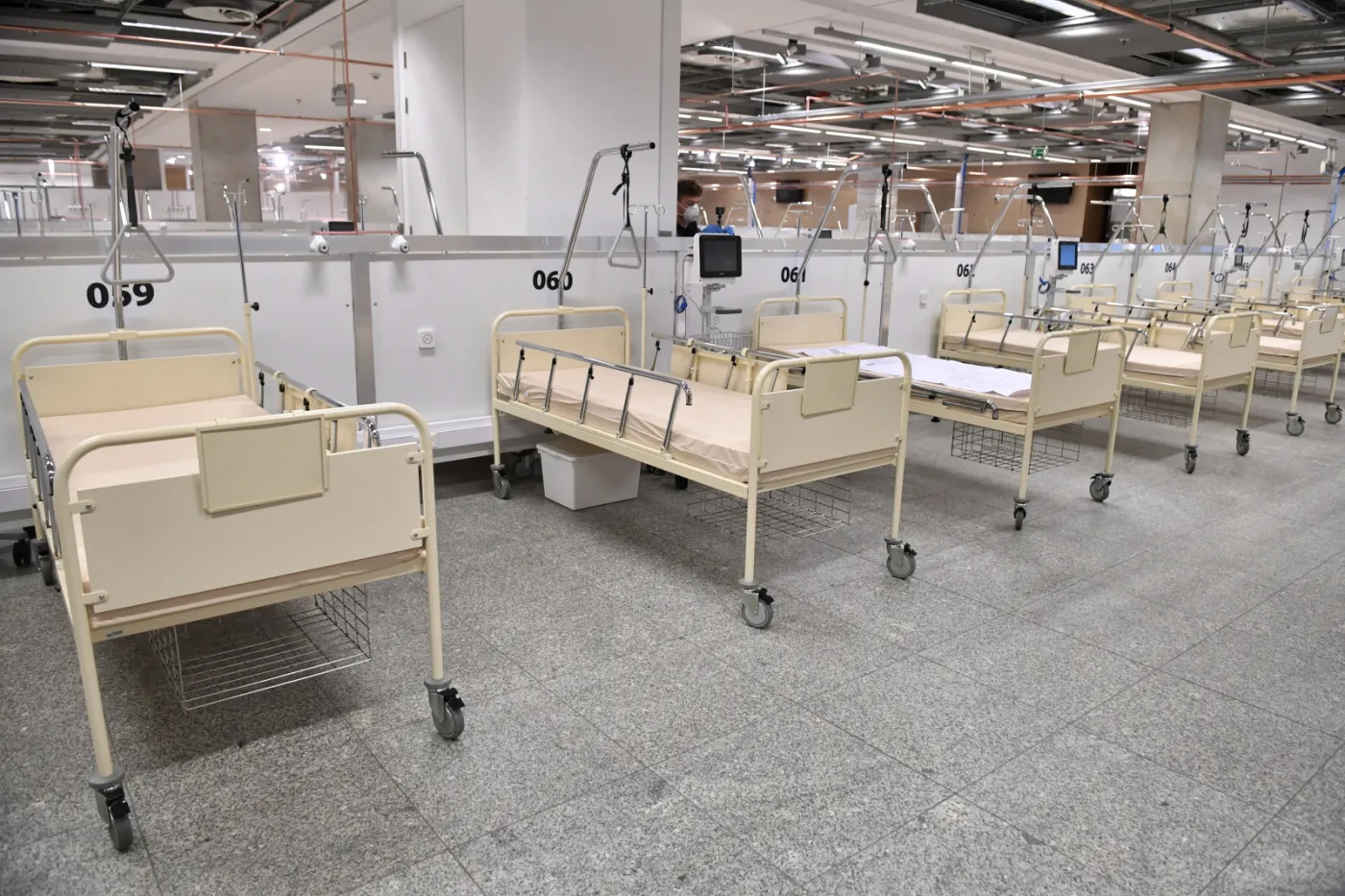 Szpital tymczasowy na Stadionie Narodowym