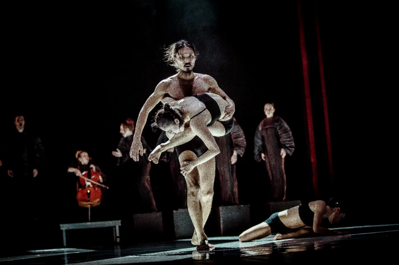 „Anty-Gone Tryptyk" Teatru Pieśń Kozła, fot. Krzysztof Bieliński