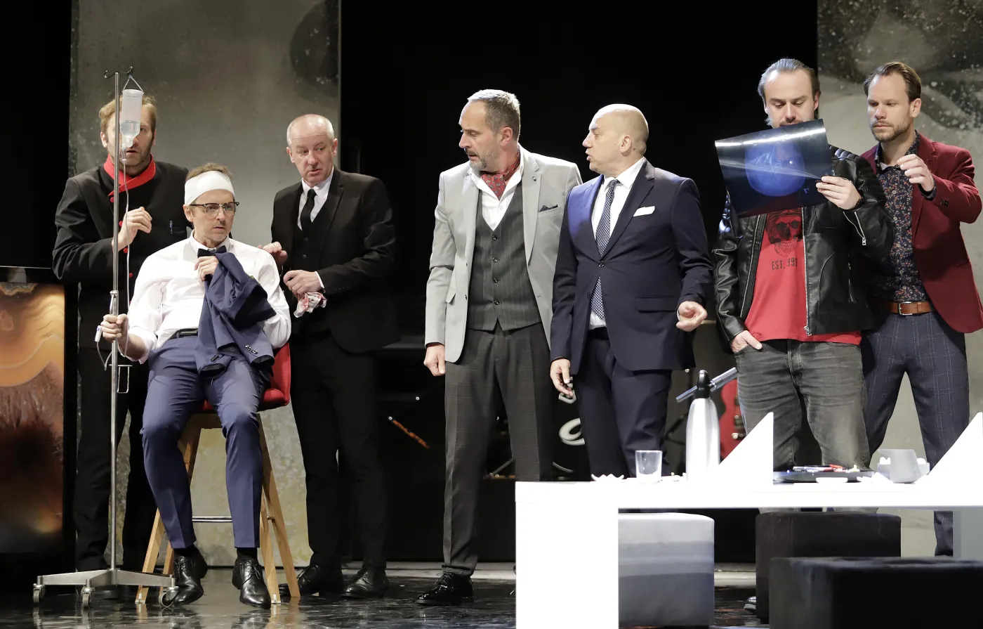 "Testosteron" Andrzeja Saramonowicza w Teatrze im. A. Mickiewicza w Częstochowie