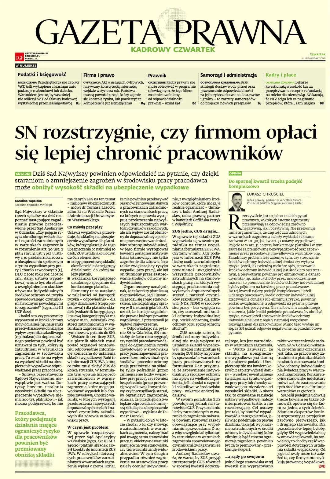 PIERWSZA STRONA GP