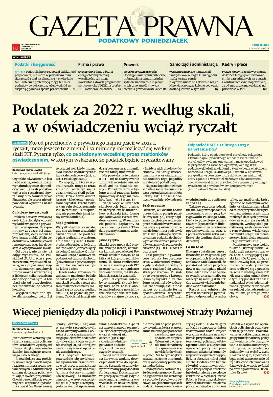 PIERWSZA STRONA GP