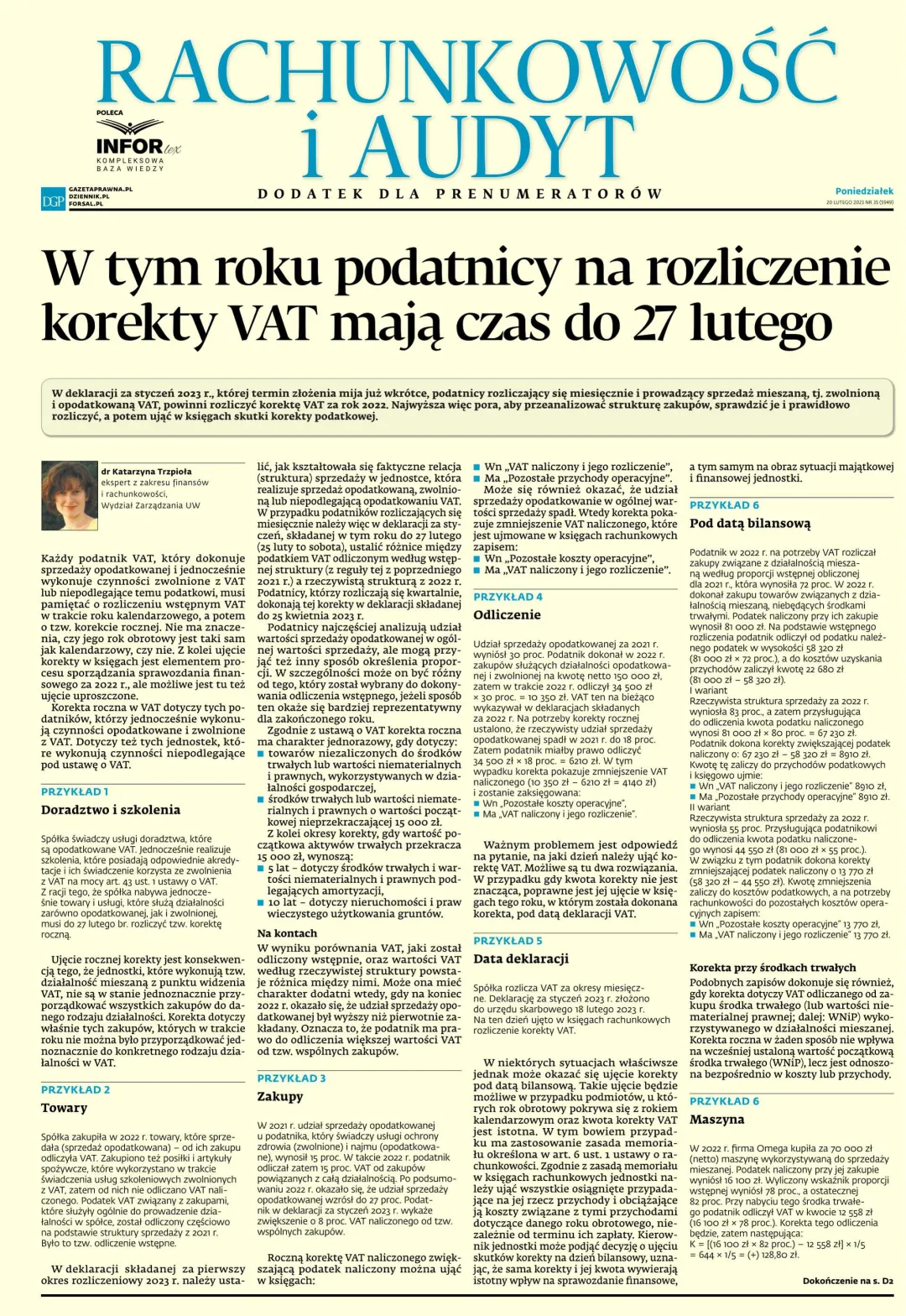 RACHUNKOWOŚĆ I AUDYT