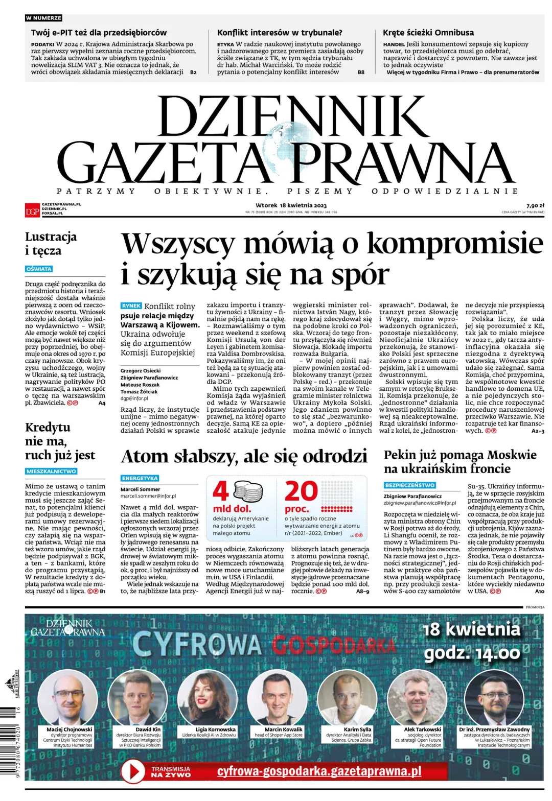 PIERWSZA STRONA DGP