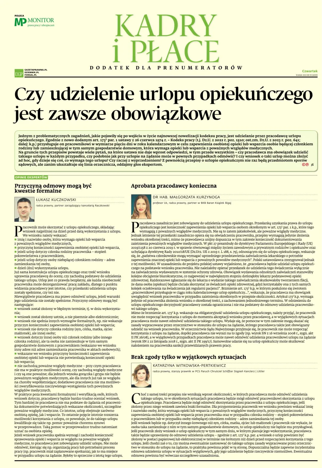 KADRY I PŁACE
