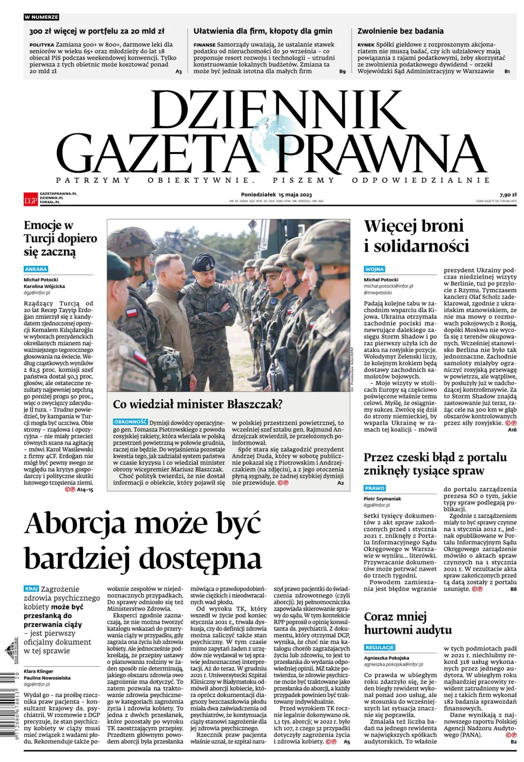 PIERWSZA STRONA DGP