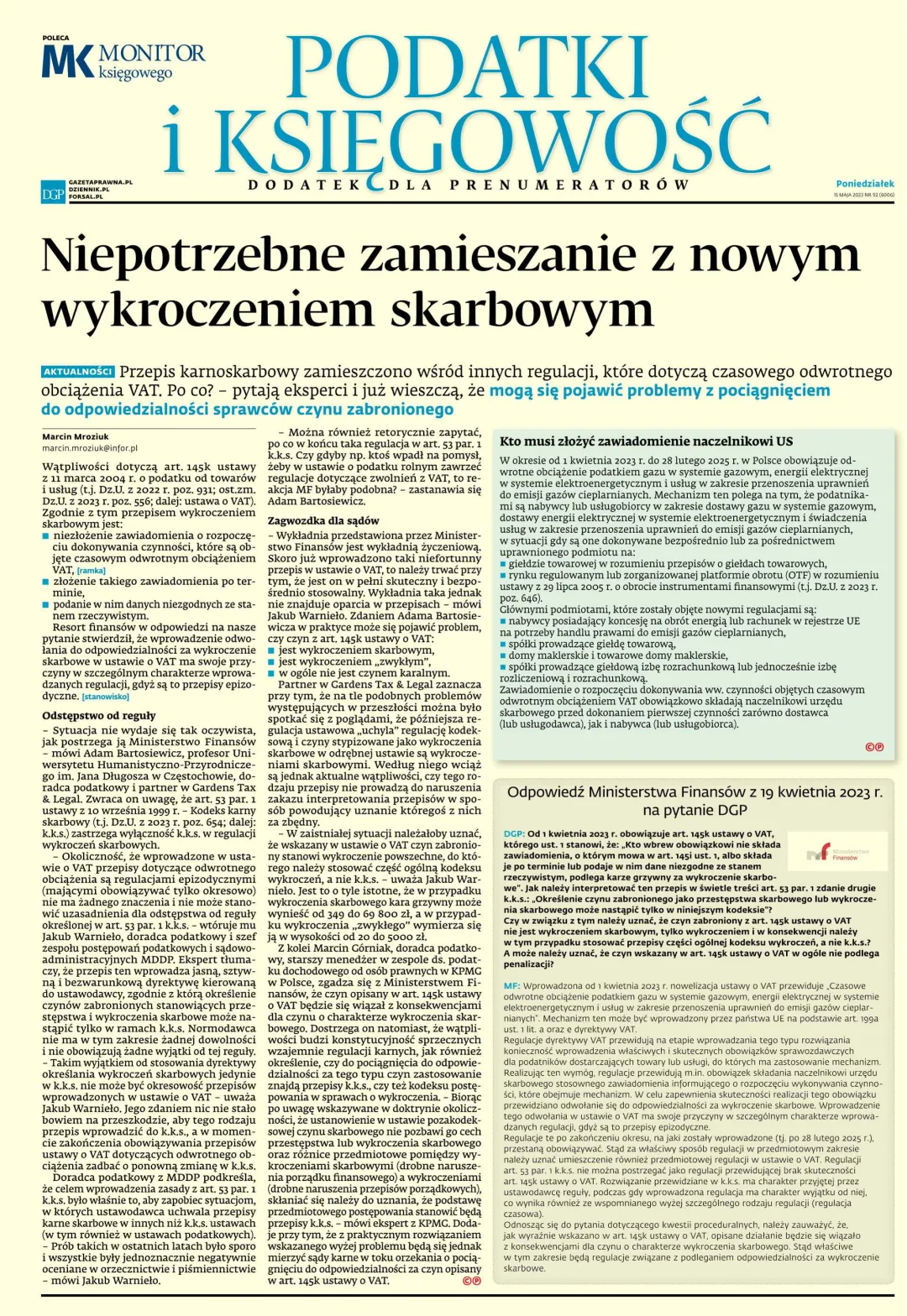 PODATKI I KSIĘGOWOŚĆ