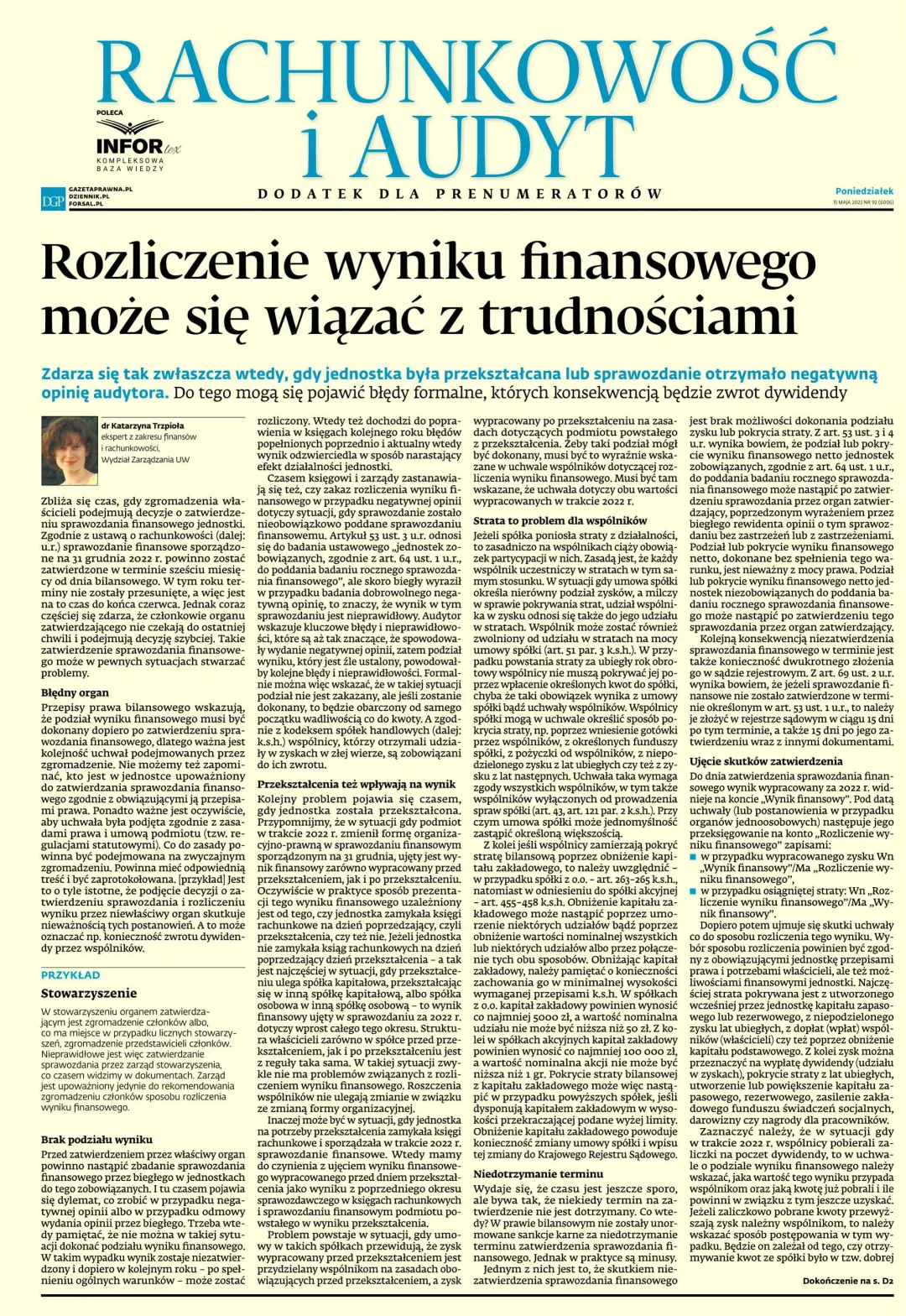 RACHUNKOWOŚĆ I AUDYT