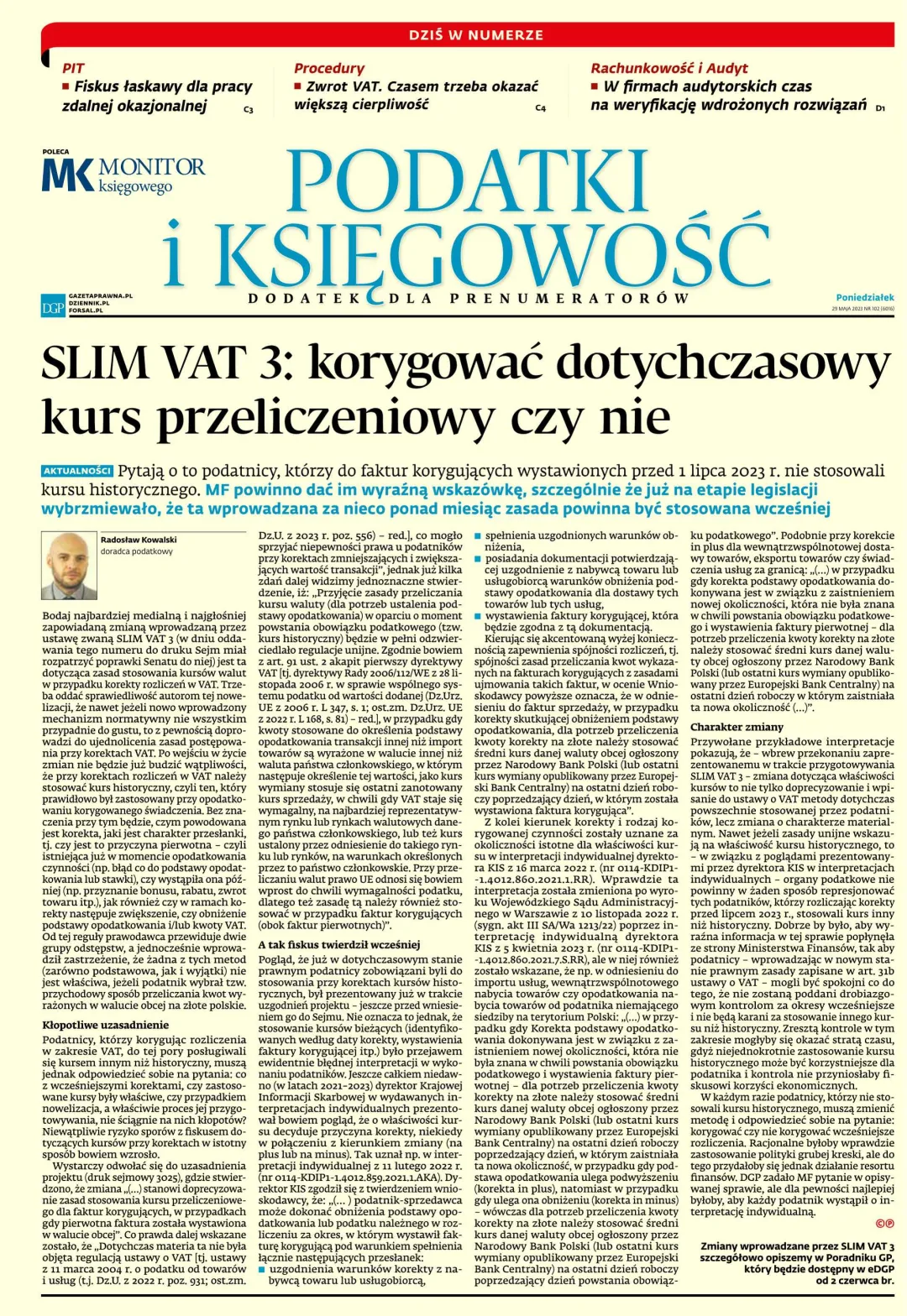 PODATKI I KSIĘGOWOŚĆ