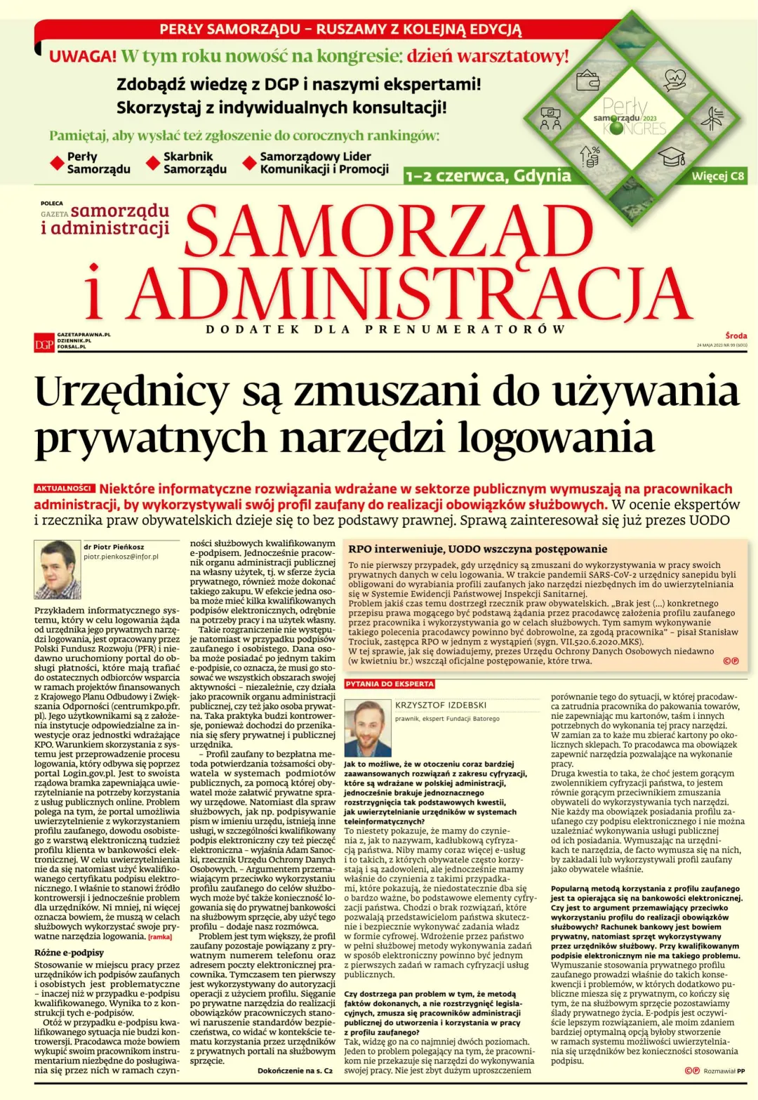 SAMORZĄD I ADMINISTRACJA