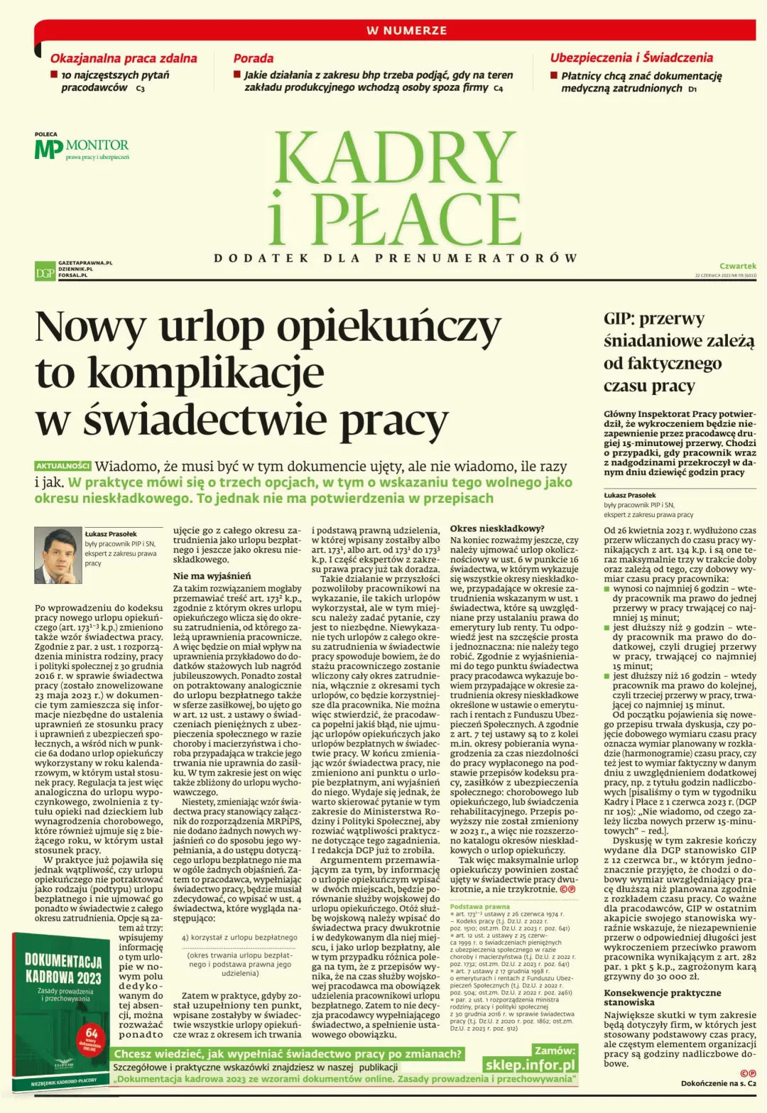 KADRY I PŁACE
