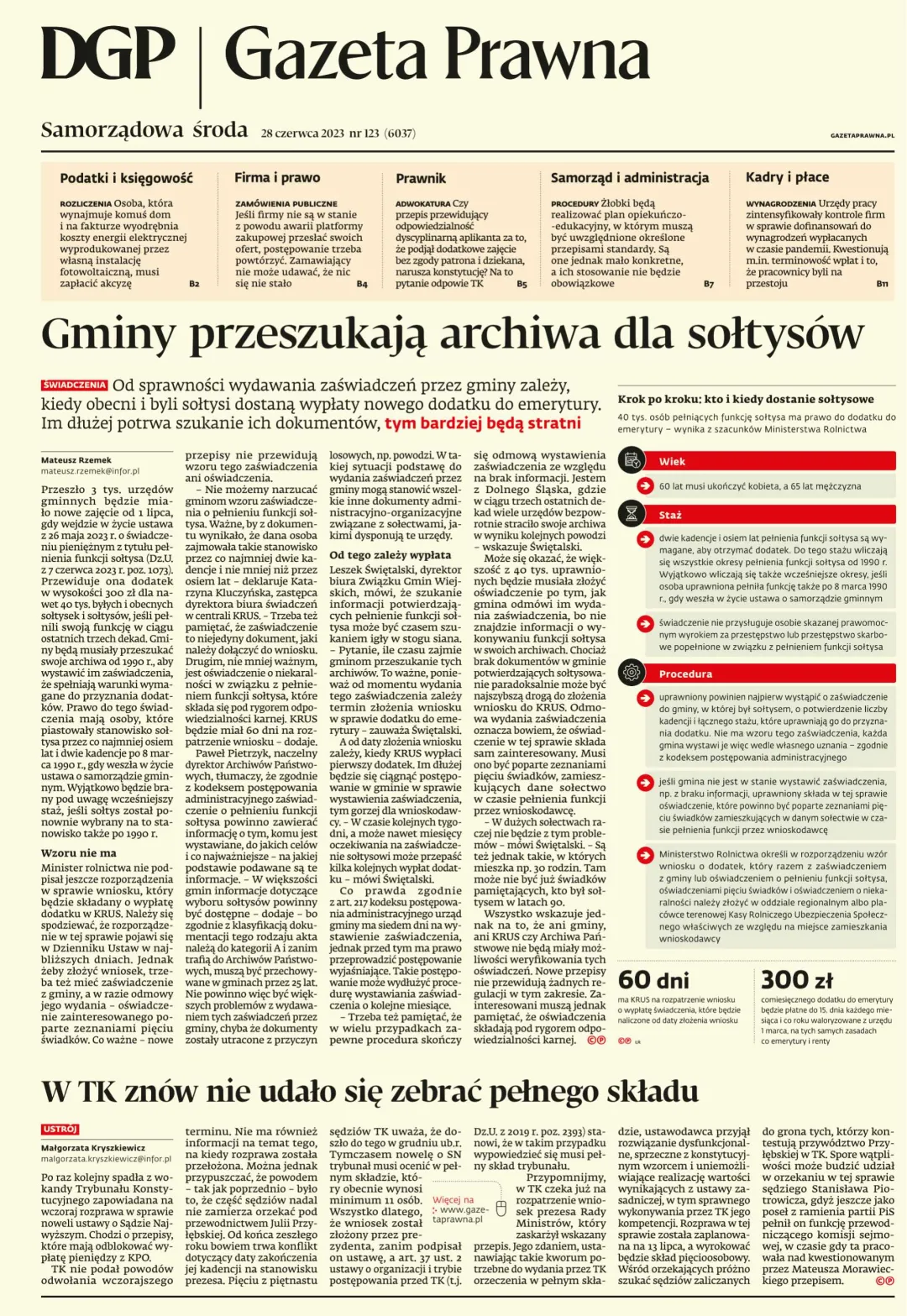 PIERWSZA STRONA GP