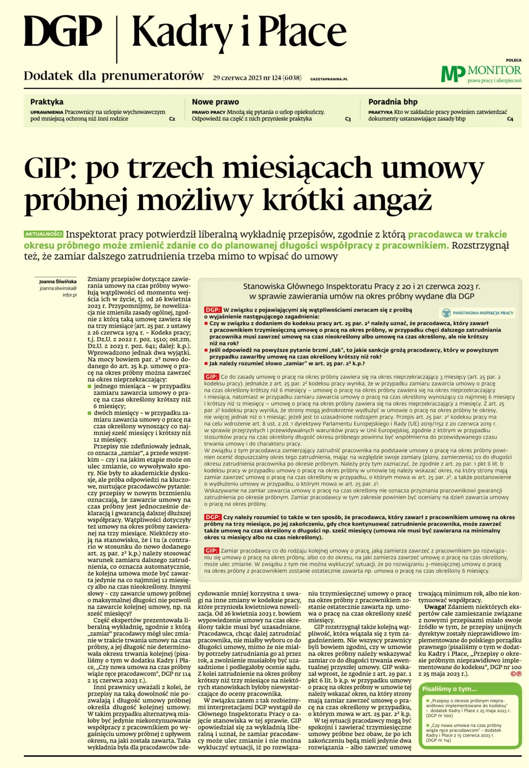 KADRY I PŁACE