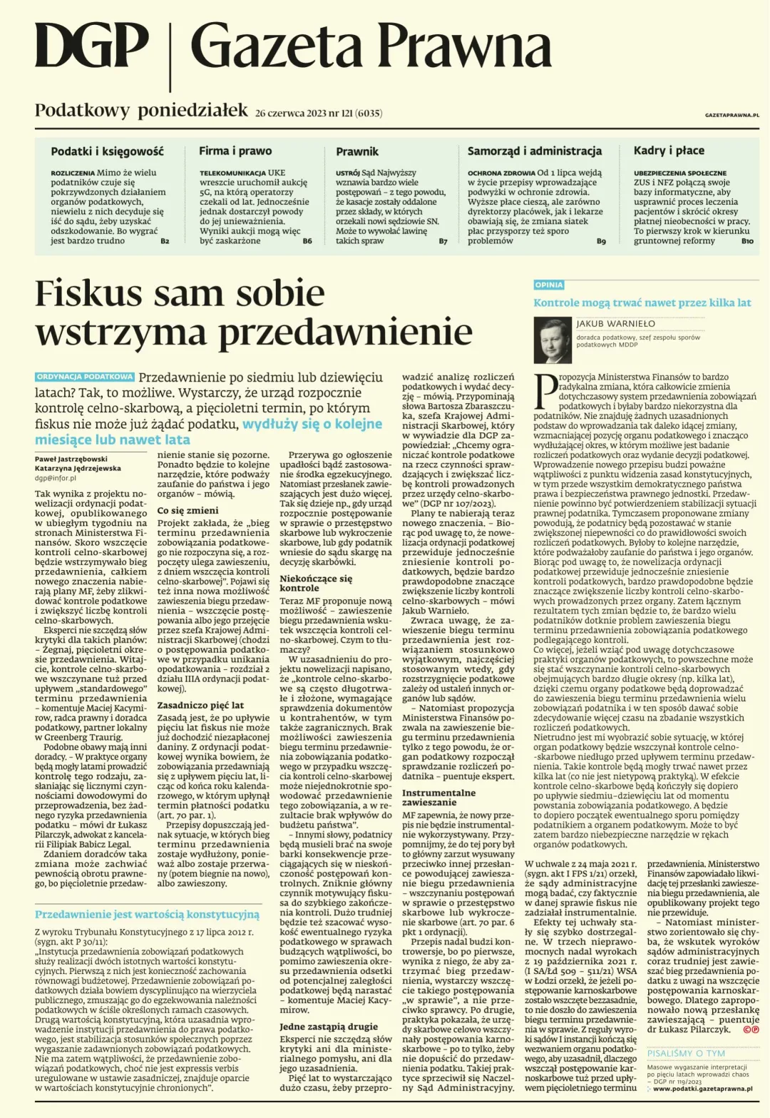 PIERWSZA STRONA GP