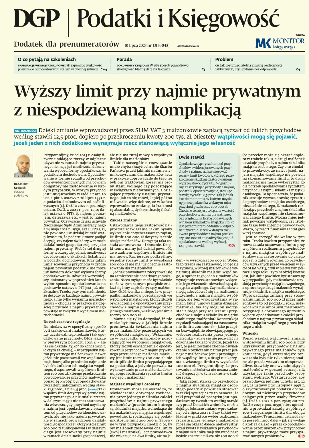 PODATKI I KSIĘGOWOŚĆ