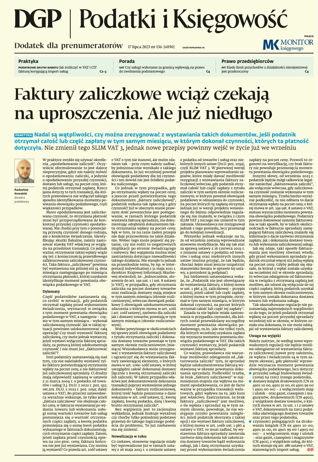 PODATKI I KSIĘGOWOŚĆ