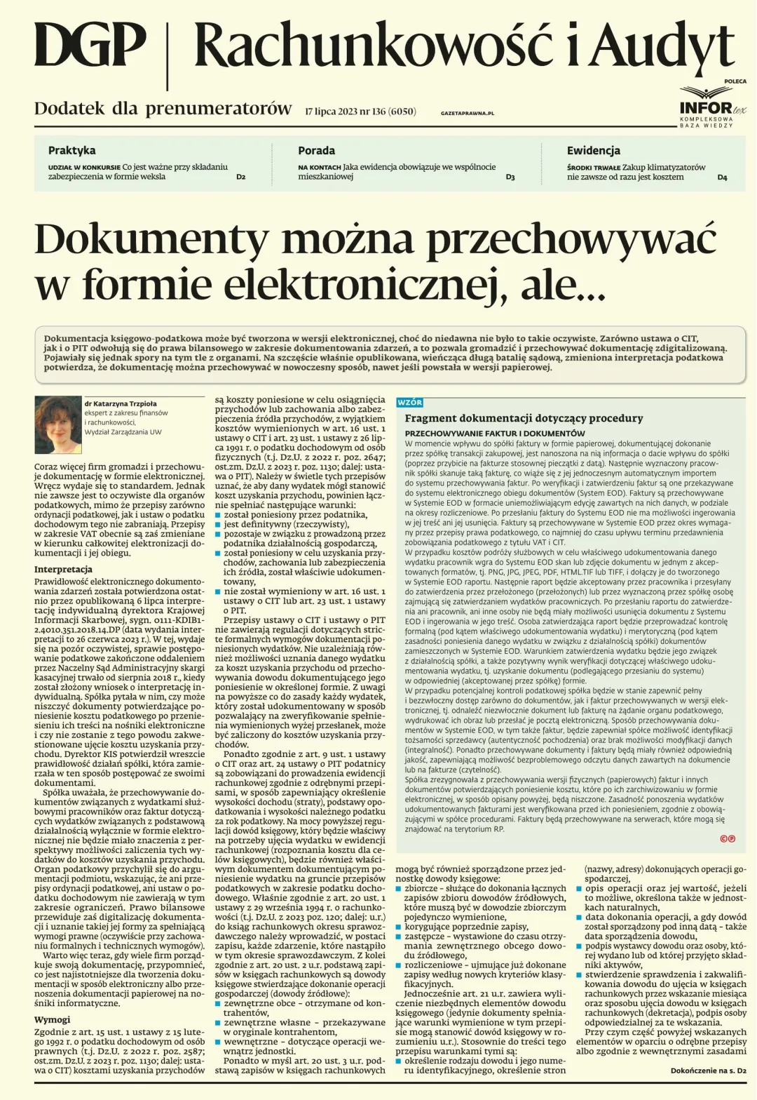 RACHUNKOWOŚĆ I AUDYT