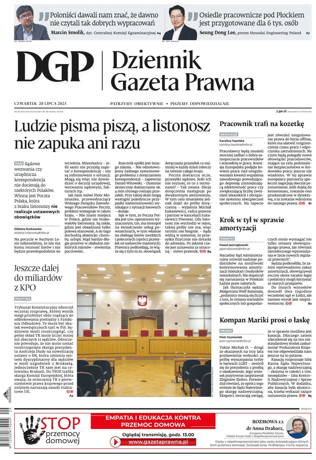 PIERWSZA STRONA DGP