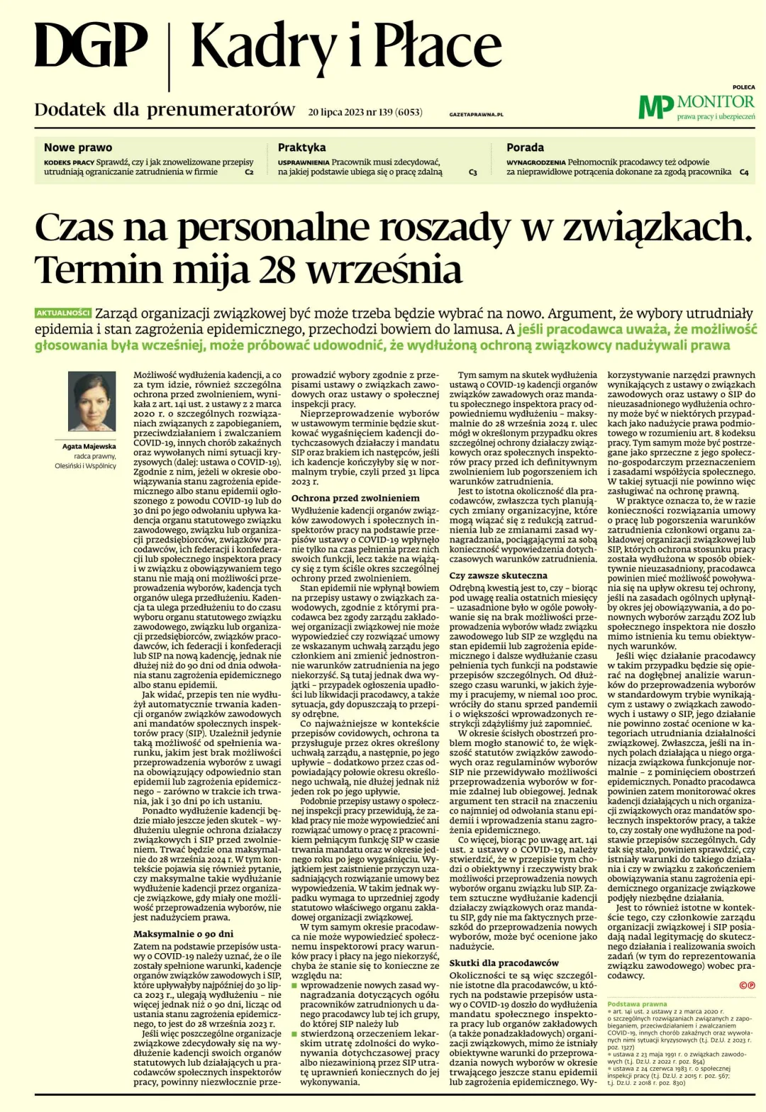 KADRY I PŁACE