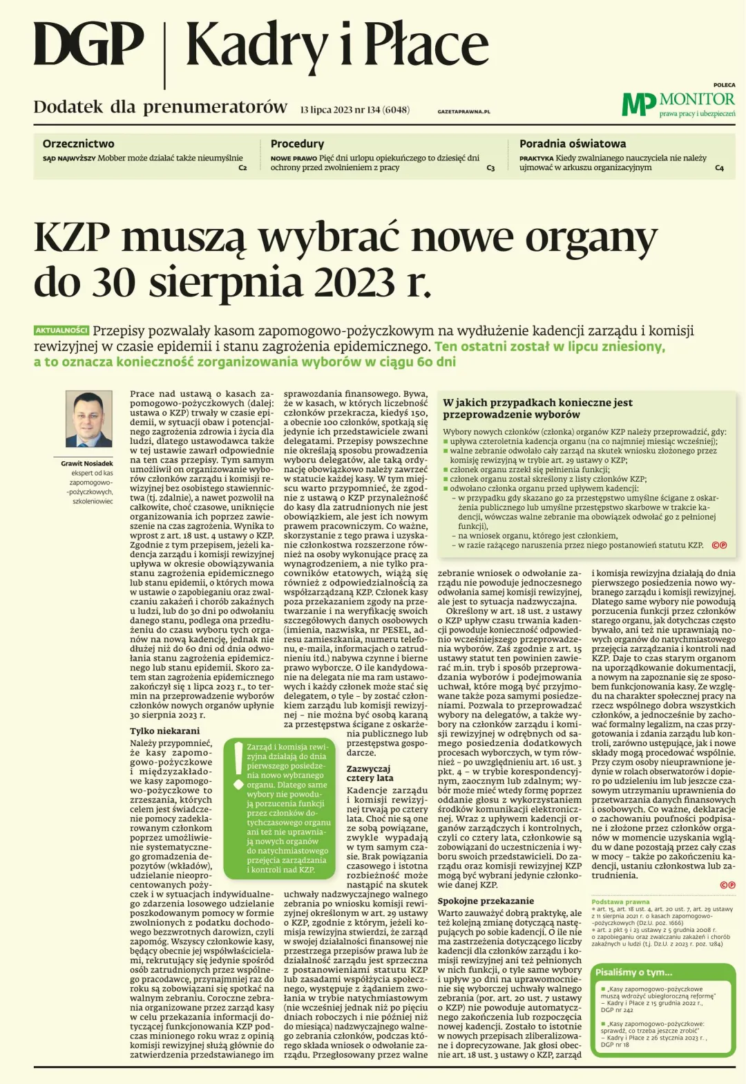 KADRY I PŁACE