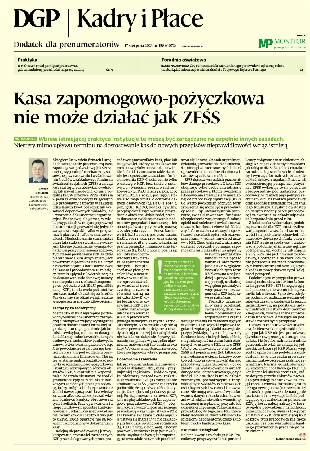 KADRY I PŁACE