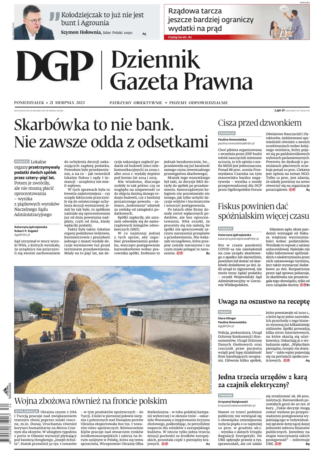 PIERWSZA STRONA DGP