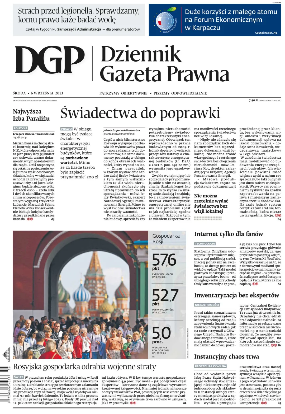 PIERWSZA STRONA DGP