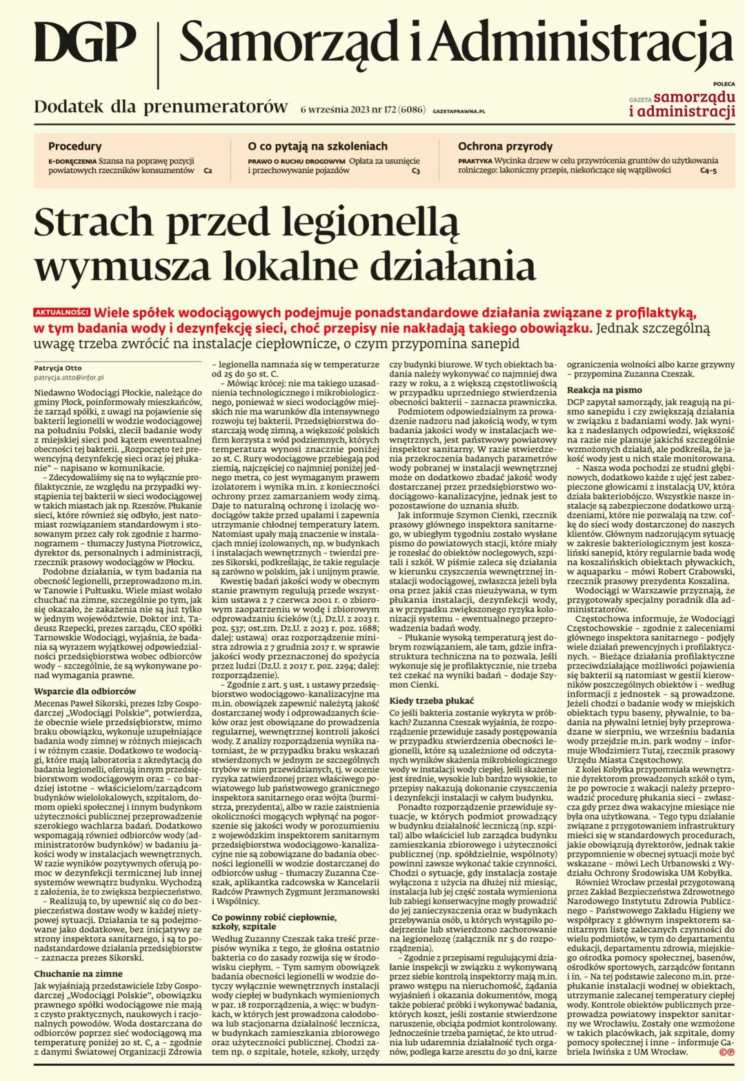 SAMORZĄD I ADMINISTRACJA