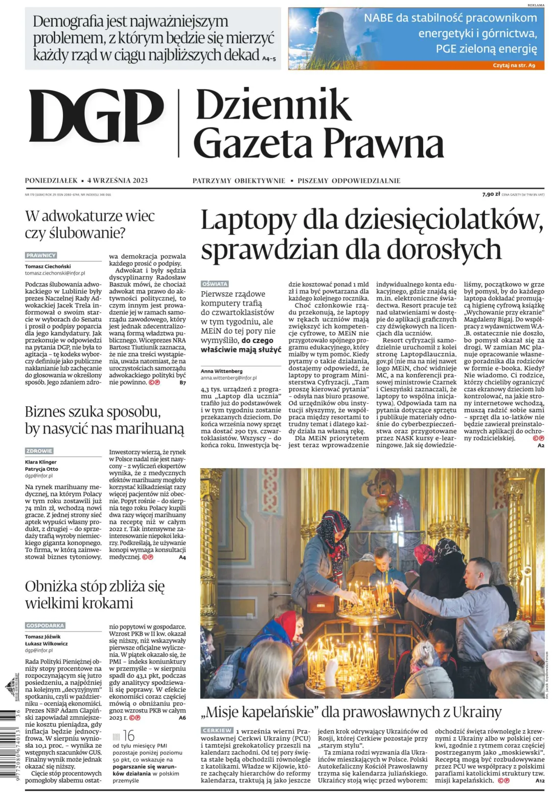 PIERWSZA STRONA DGP