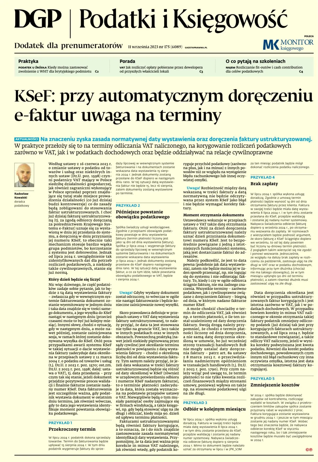 PODATKI I KSIĘGOWOŚĆ