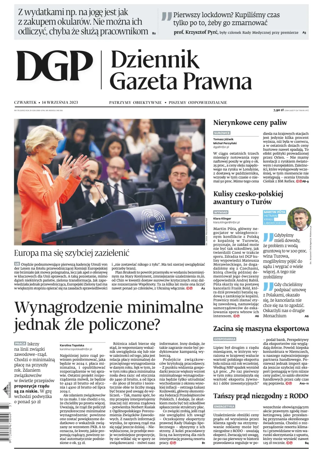 PIERWSZA STRONA DGP