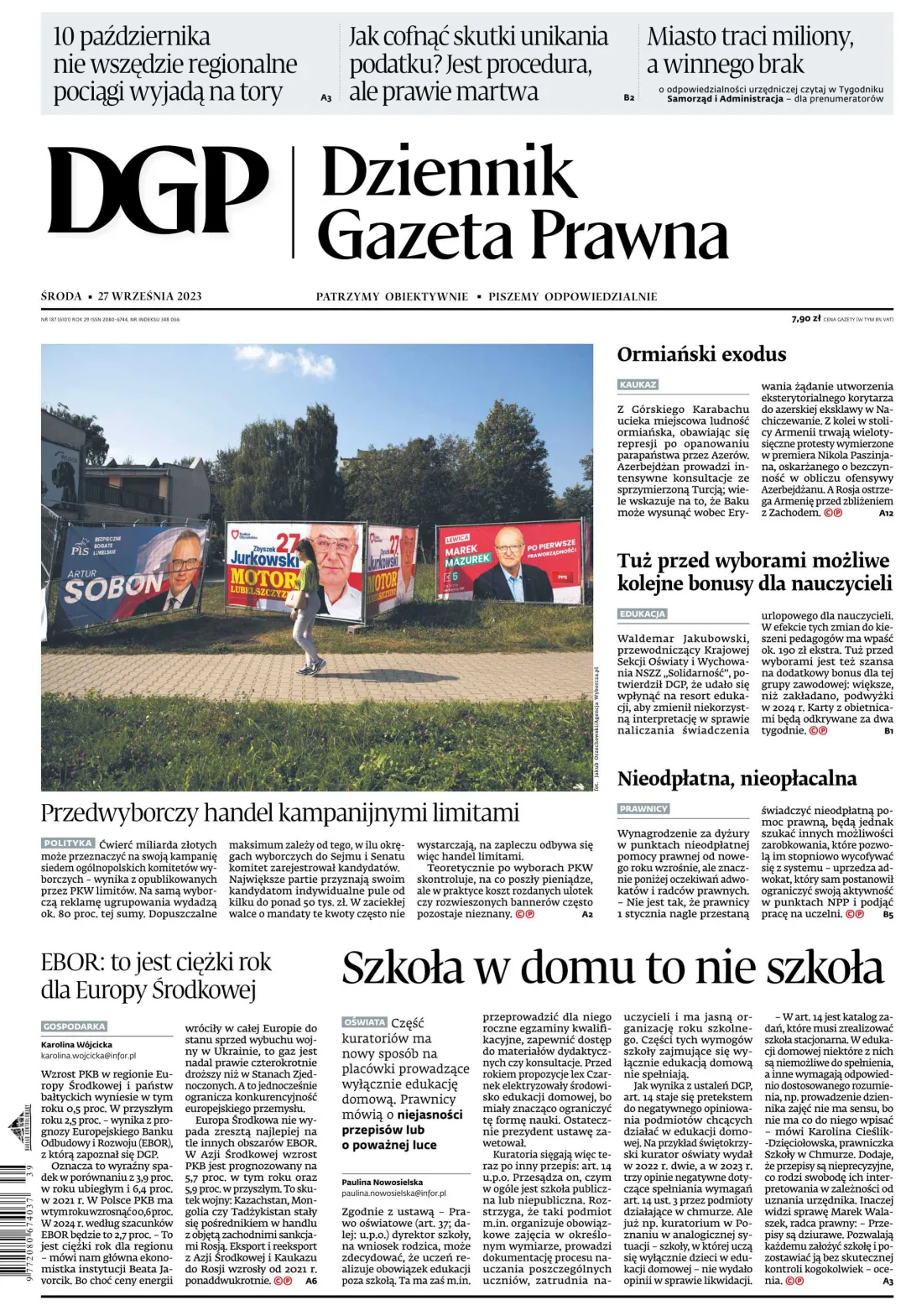 PIERWSZA STRONA DGP
