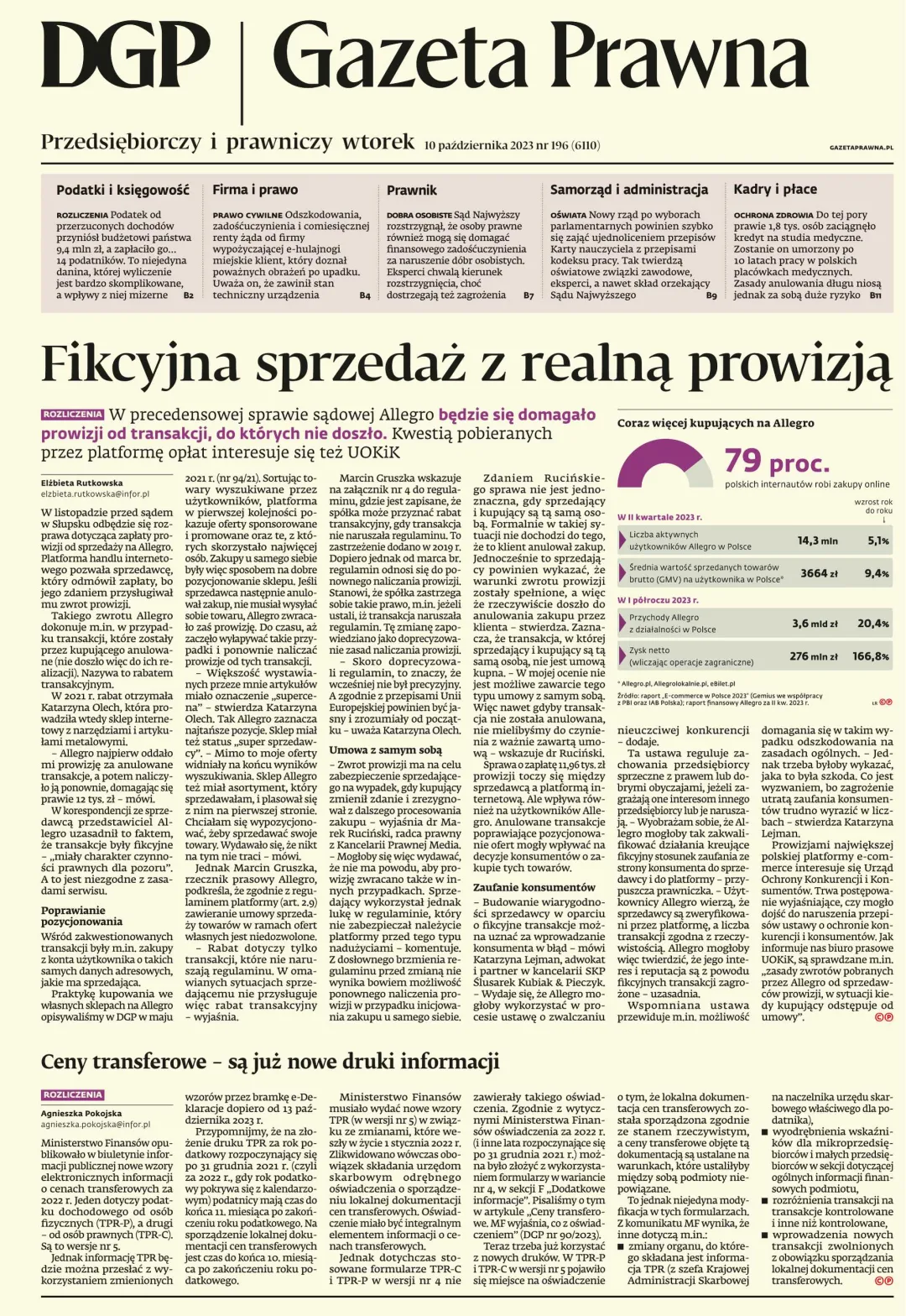 PIERWSZA STRONA GP
