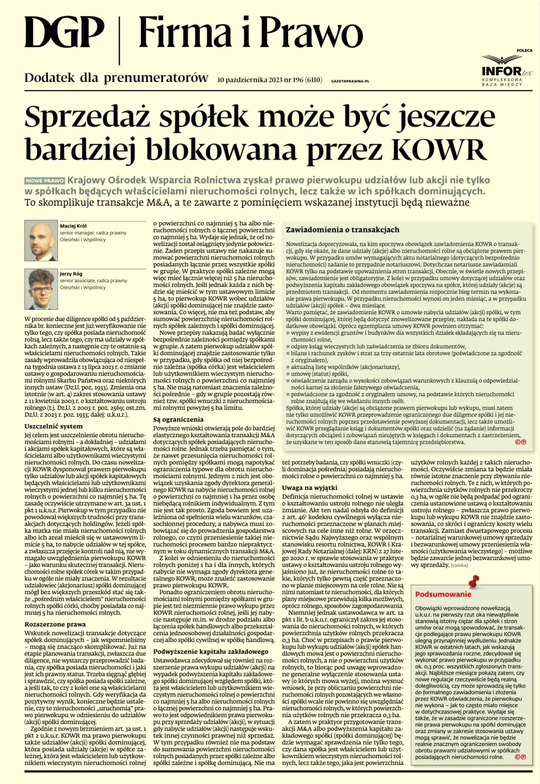 FIRMA I PRAWO