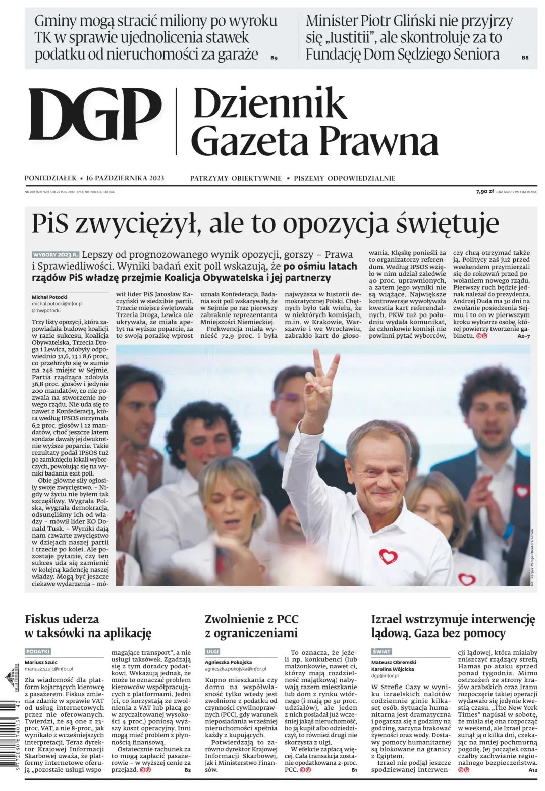 PIERWSZA STRONA DGP