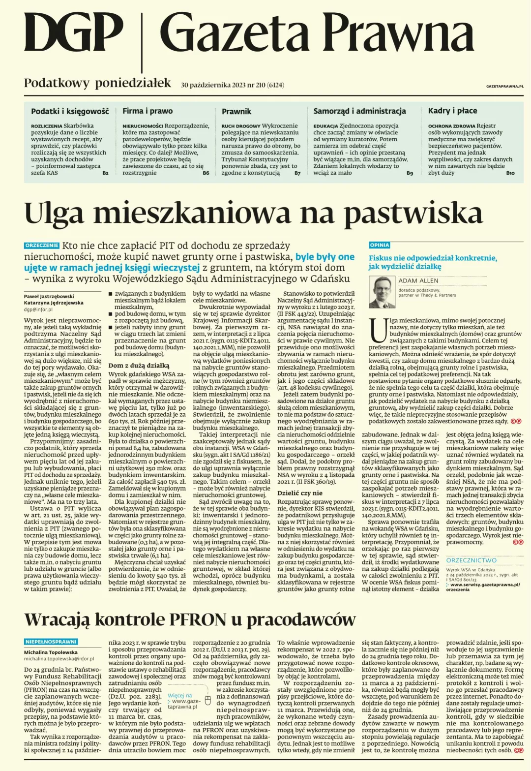 PIERWSZA STRONA GP