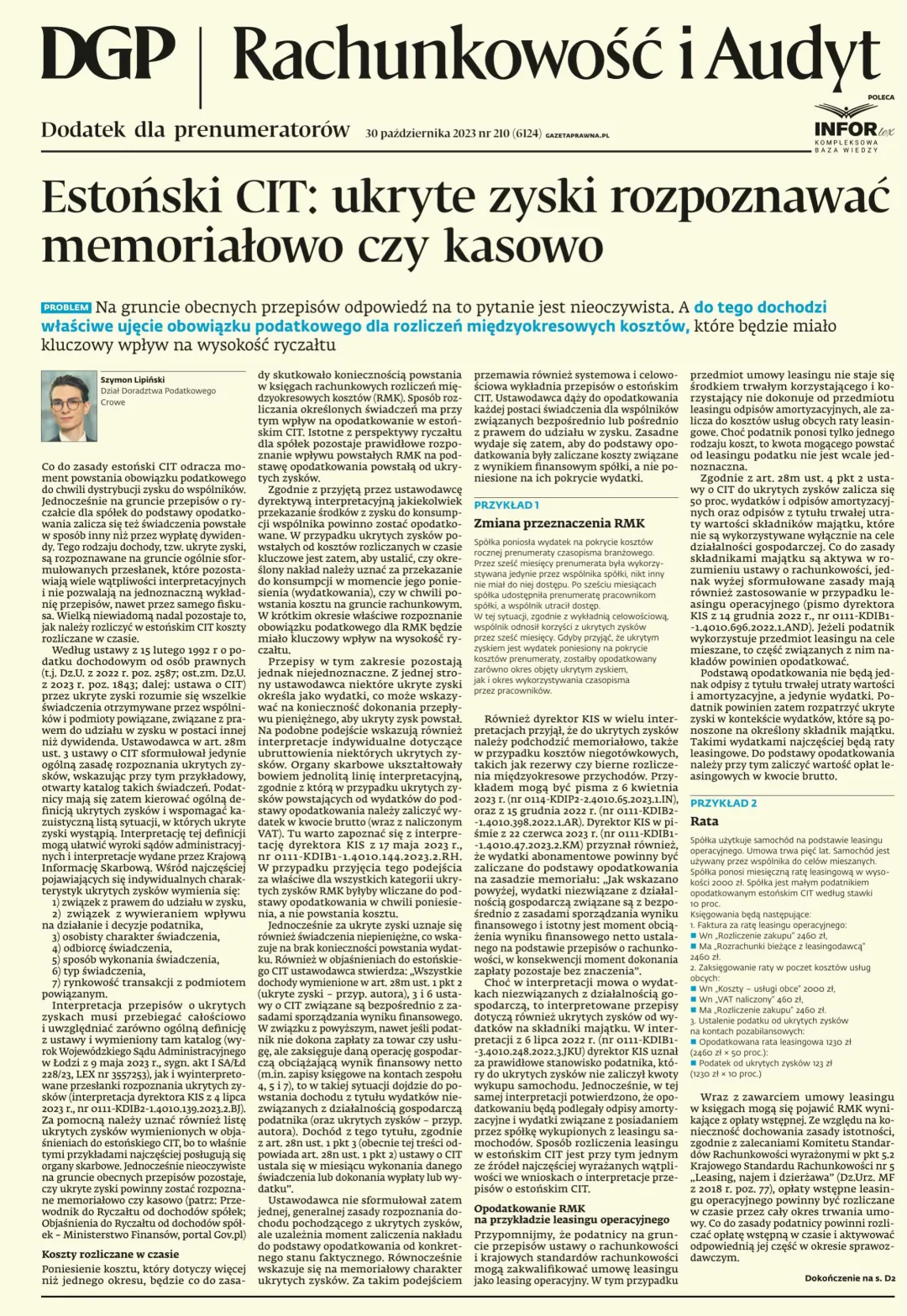 RACHUNKOWOŚĆ I AUDYT