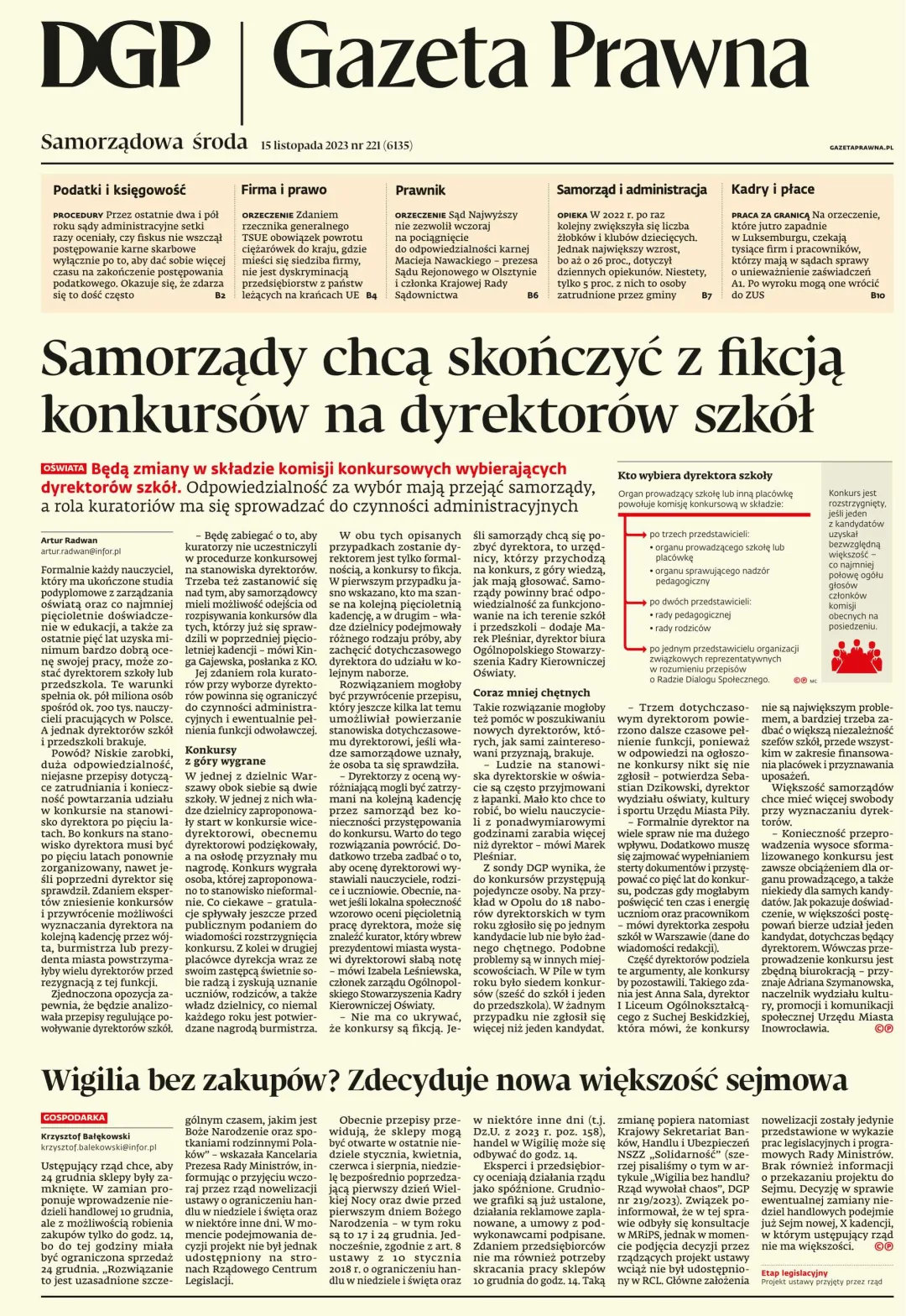 PIERWSZA STRONA GP