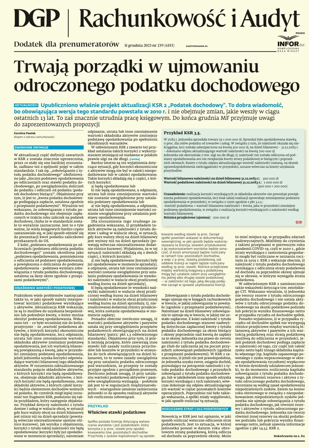 RACHUNKOWOŚĆ I AUDYT