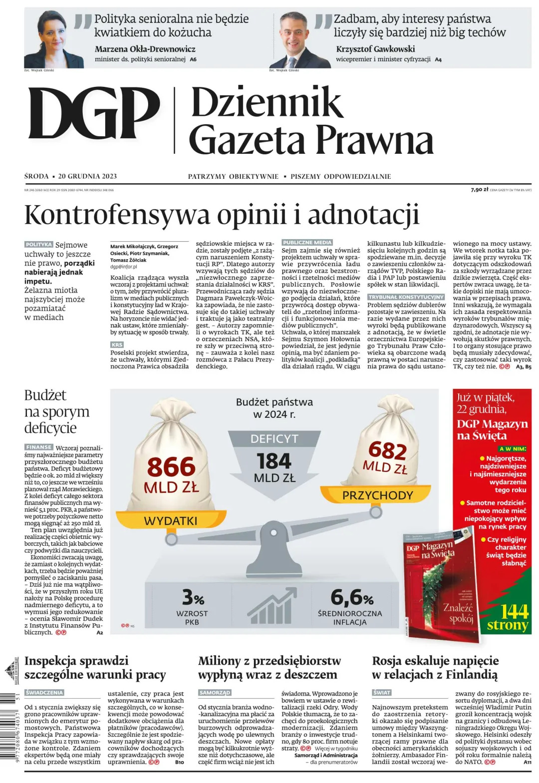 PIERWSZA STRONA DGP