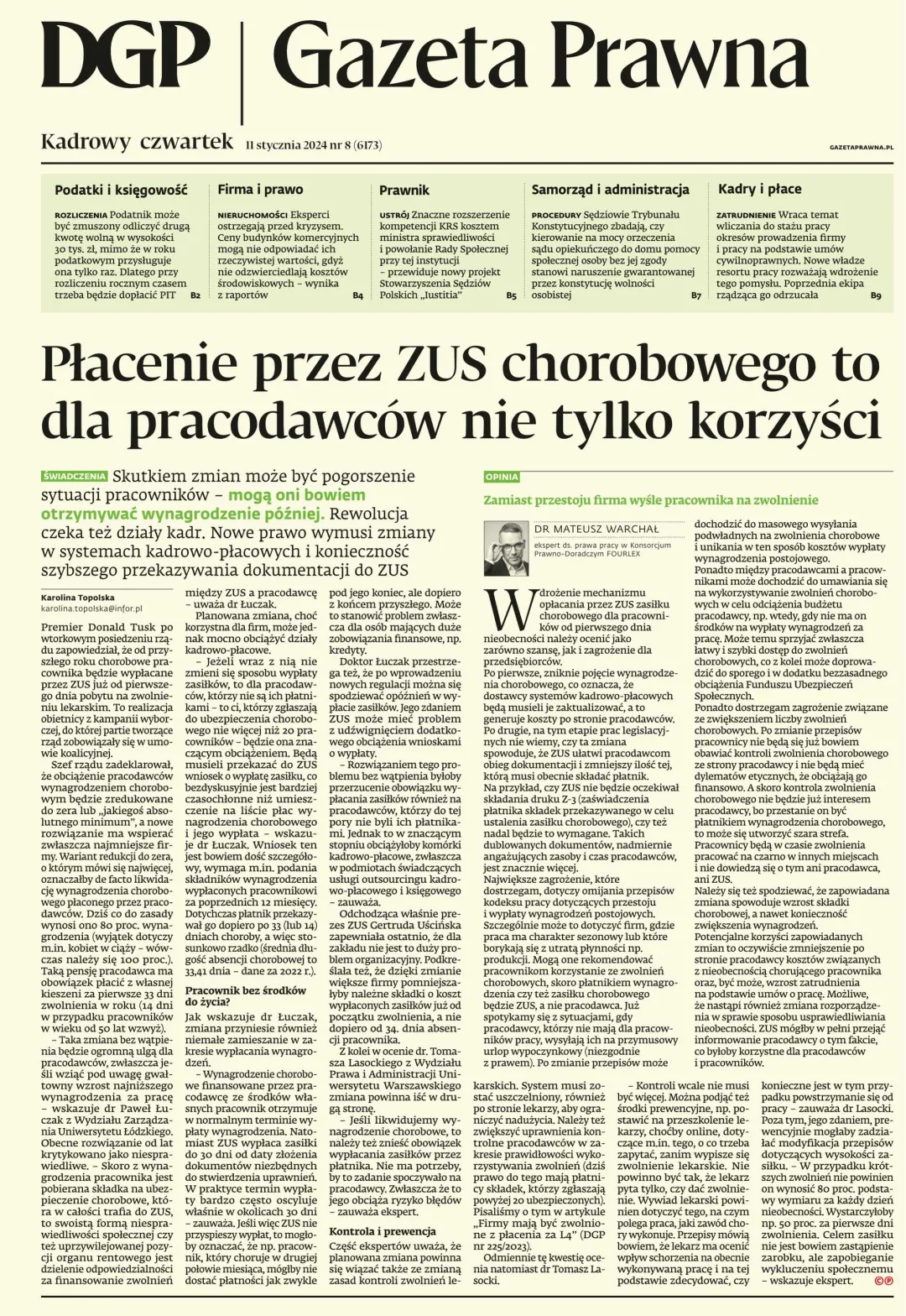 PIERWSZA STRONA GP