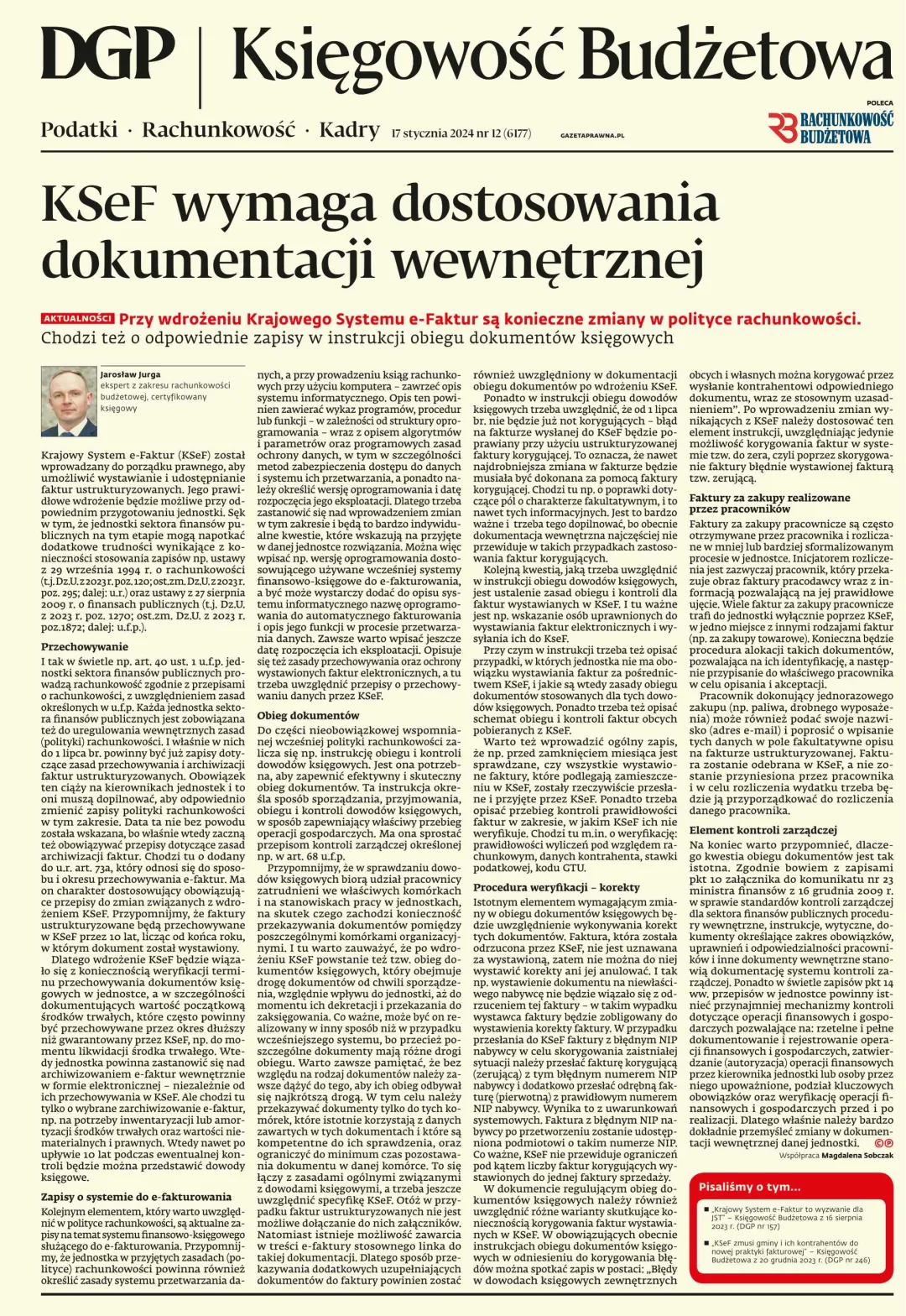 KSIĘGOWOŚĆ BUDŻETOWA